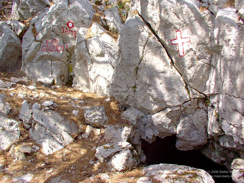 der Gebirgszug des Osorscica bei Nerezine / Osor auf der Insel Losinj