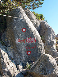 am Fuße des Osorscica