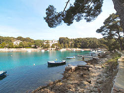 in der Cikat Bucht in Mali Losinj - Kroatien