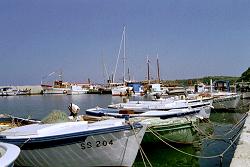 der Hafen von Susak